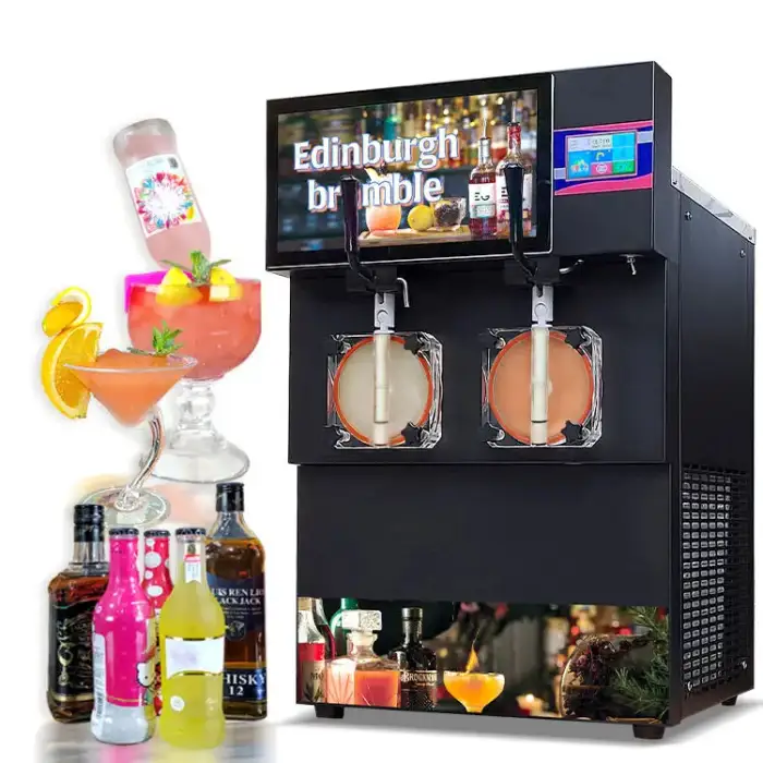 YITUO automatic slush machine commercial slush frozen drink for vending indoor wholesale slush machine