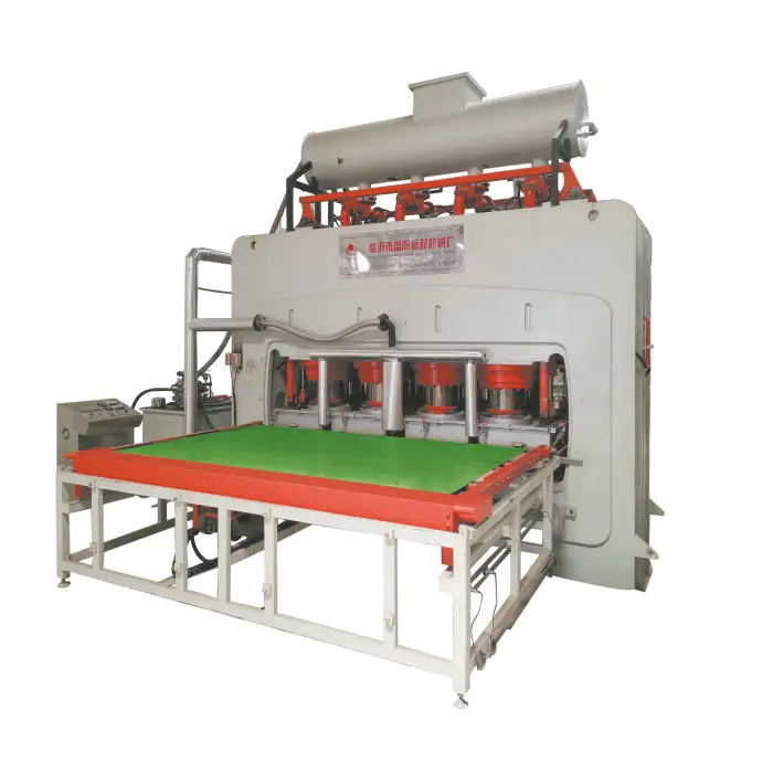 Industrial Full Automatic Melamine Laminating Press Machine