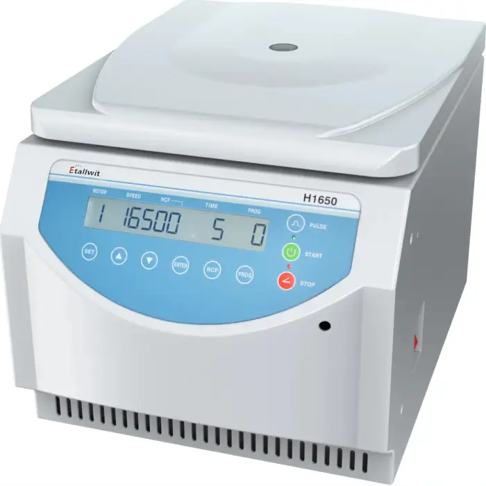 Lab Centrifuge High Speed H1650 6x50mL Benchtop With Angle Rotor 24x1.5ml Maintenance Free