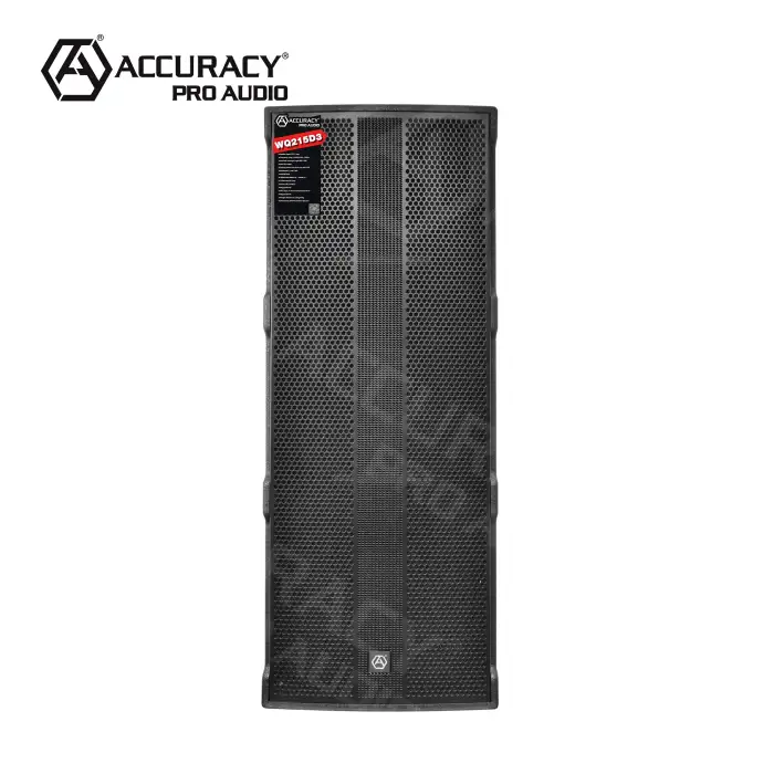 Accuracy Pro Audio WQ215D3-4.6K Professional Audio Active PA Speaker System 1000W Wooden Two-Way Active Speaker