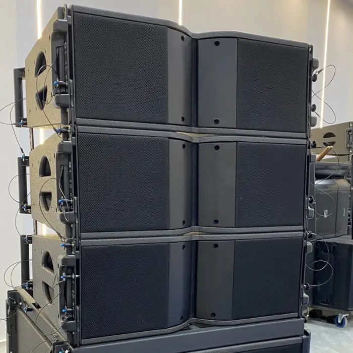 Powered Active  Sound System 1000W Amplifier board Line Array System Speakers With Built In Amplifier