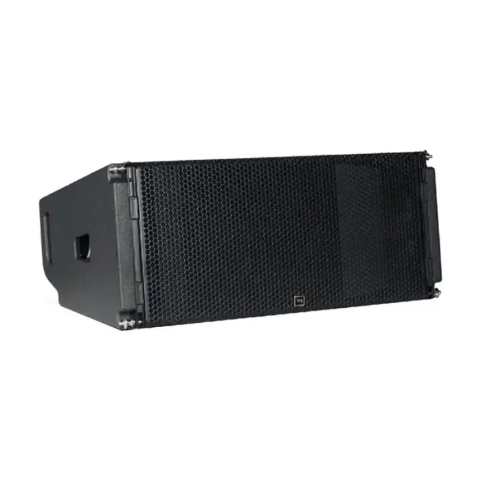 Dual 10 inch passive line array speaker system for outdoor stage performance