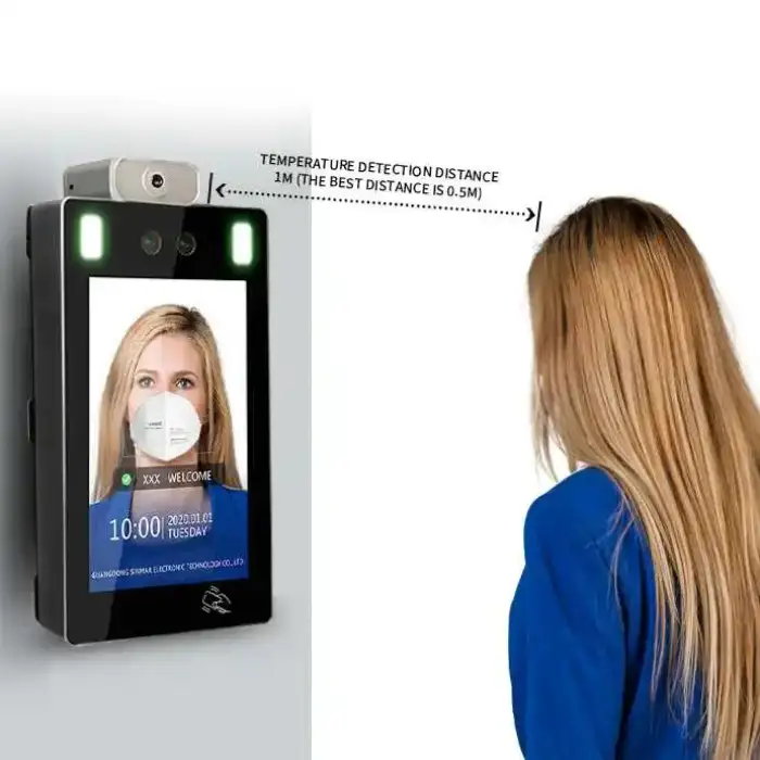 Smart touch screen sdk qr biometric facial recognition attendance access control system