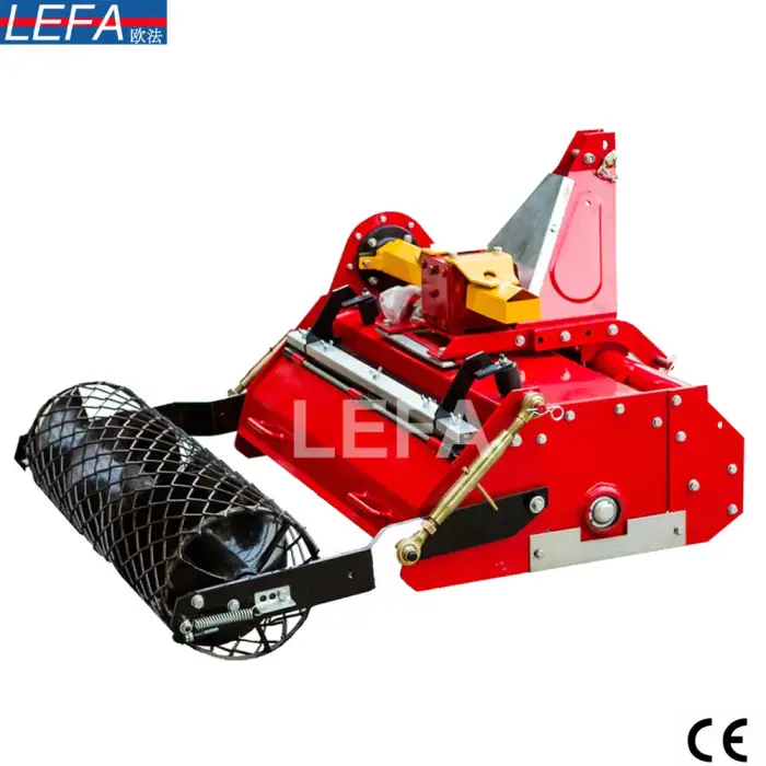 Rock picker 3 Point Linkage rotary tiller for tractor stone burier cultivator with CE