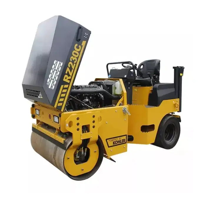 Drivable Small Asphalt  Diesel Engine Vibratory Road Roller