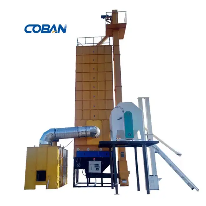 25 m3 Agricultural Batch Paddy Drying Machine Corn Dryer Tower