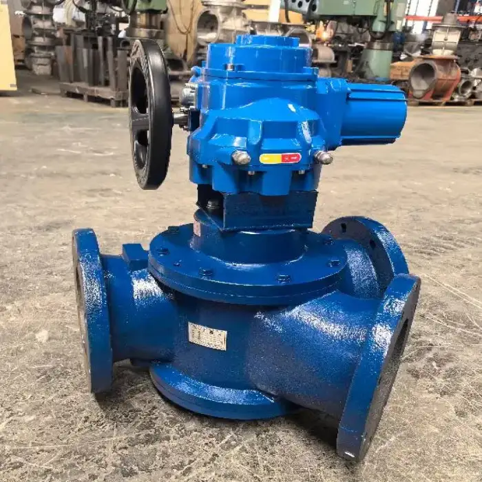 General Application Pneumatic Diverter Valve Valves Product Type Regulating Structure Changing Flow Direction Conveyed Material