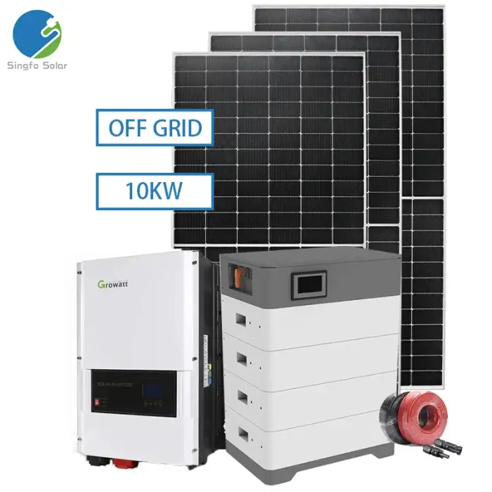 Custom Design 1KW-10KW Smart Hybrid Off-Grid Solar Energy Storage Systems for Home.