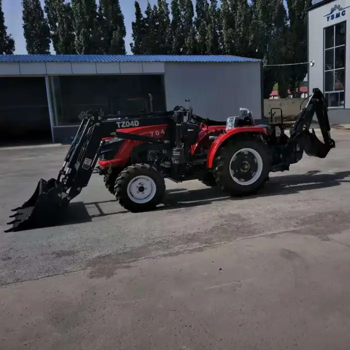 OEM  Loader Machine 4x4 Wheel Drive 0.4 cubic meter bucket