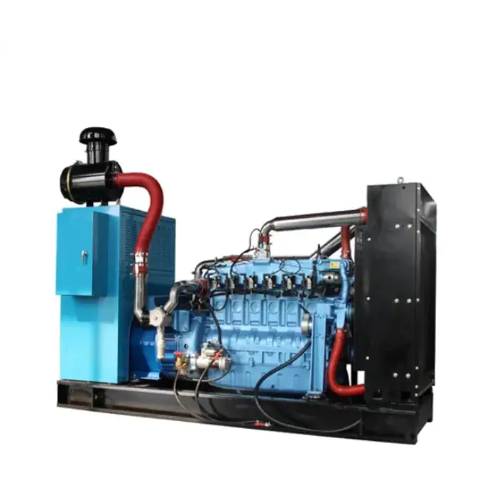 Gas Generator (Natural Gas, Biogas, Biomass, LPG) 10kW-1000kW with ATS and CHP.