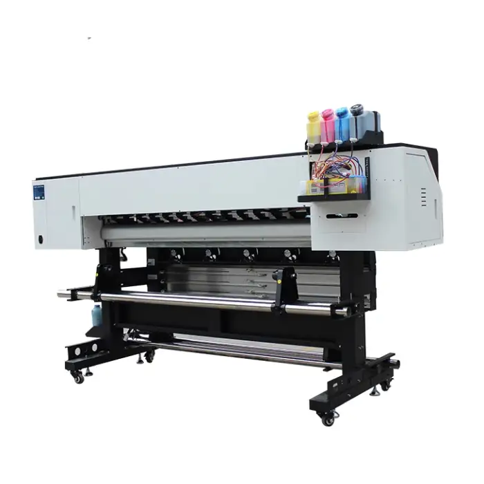 1.8m Eco Solvent Outdoor Inkjet Printer with Dx7,Dx5,Xp600 four printheads