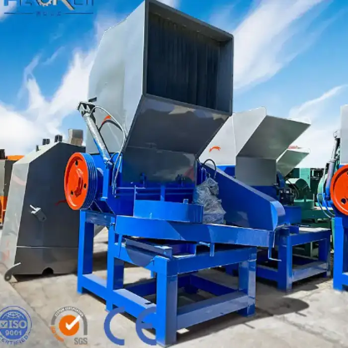 High Quality CE Certified Plastic Crushing Machines PE PP PVC PET Waste Plastic Crusher Machine