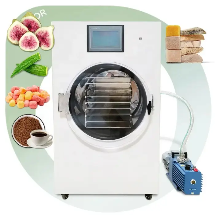 Liquid Dryer Food Maker Small Lyophilizer Vacuum Freezing Drying Machine