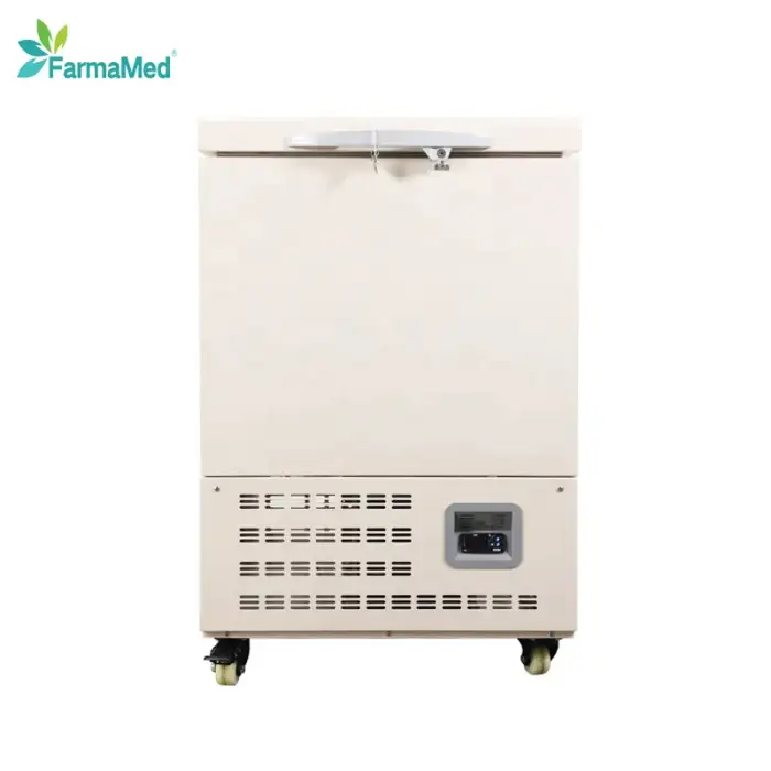 FarmaMed Mini Medical Freezer Deep Low Temp Vaccine Freezer Ultra Low Negative Temperature Freezer