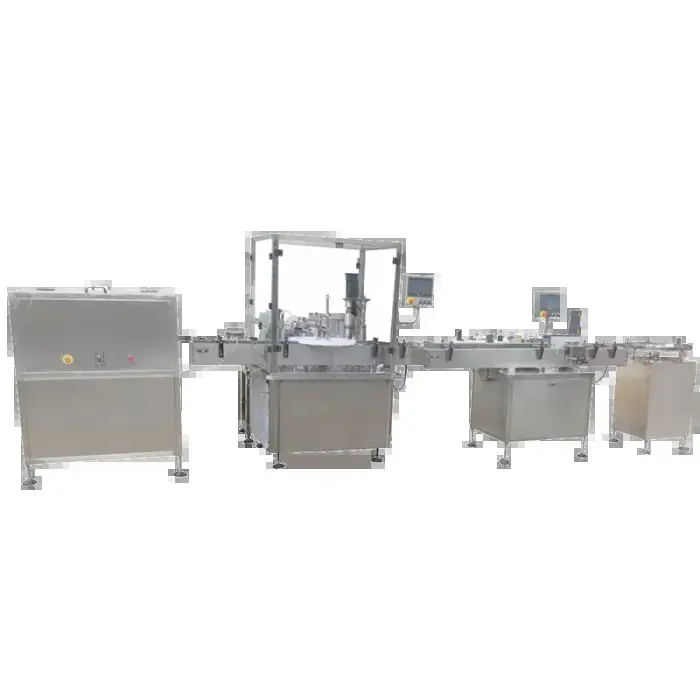 Automatic bottle filling machine custom capping and labeling production line