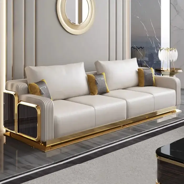 Luxury Velvet Modular Living Room Sofa