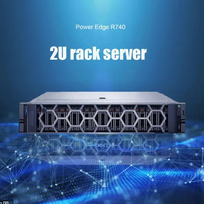 High-quality Original Computational Power GPU r740 Server Computer Rack Server