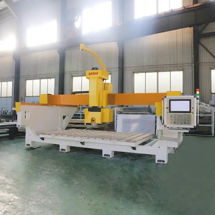 Best Kitchen Countertop Machine Automatic Cnc 5 Axis Bridge Saw Marble Stone Cutting Machine For Granite