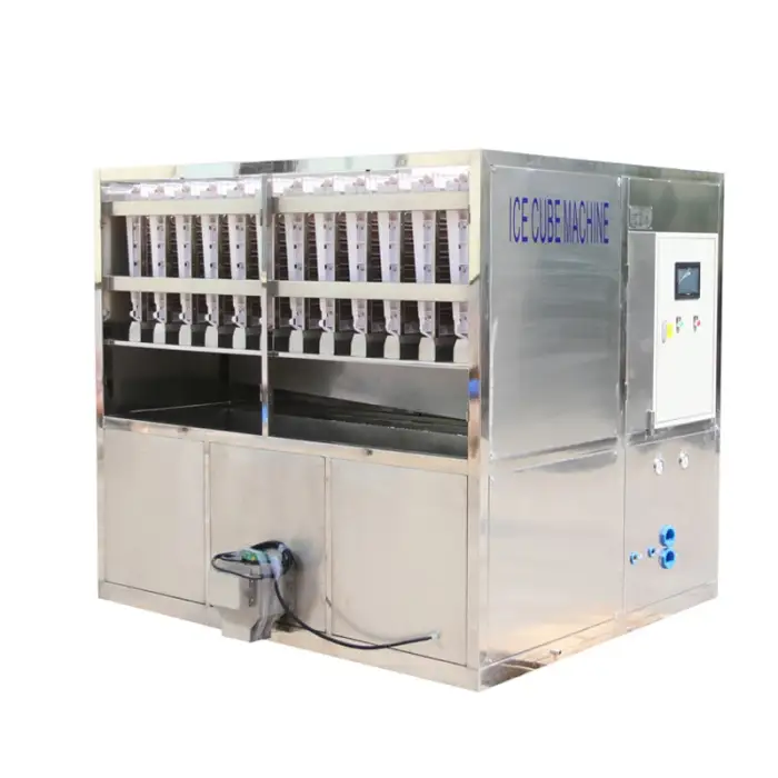 commercial 1500Lbs 700kg big cube ice machine for ice factory