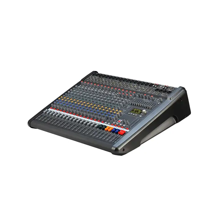 Live Studio 16 Channel Audio Mixer Recording Input XLR Microphone Jack 48V Power  RCA