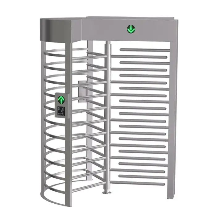 Full Height Turnstile Biometric Security Access Control