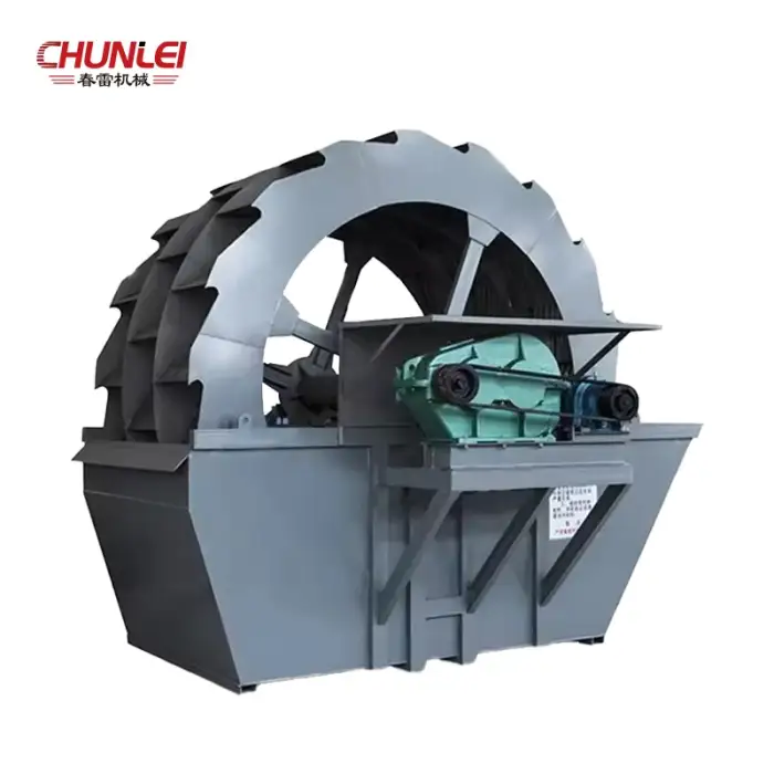 Wheel Bucket Sand Washing Machine Mountain Sand Water Wheel Sand Washing Machine