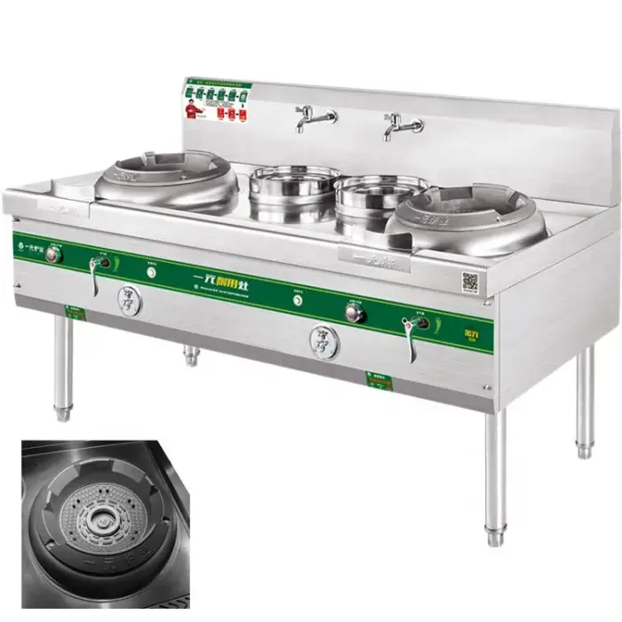 120W commercial gas stove for restaurants