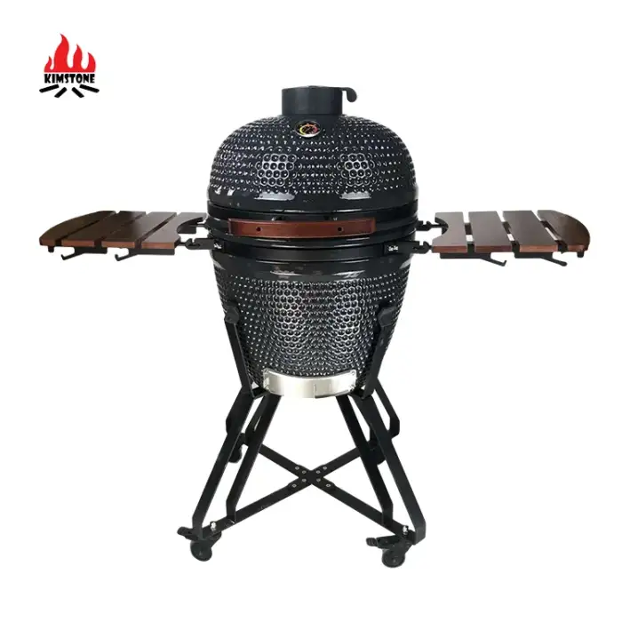 Commercial BBQ Outdoor Charcoal Grill 21 Inch Bucket BBQ Grill Barbecue Stove