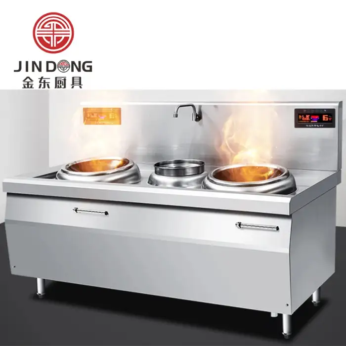 Stainless Steel Commercial Gas Cooking Stove Gas Food Steamer