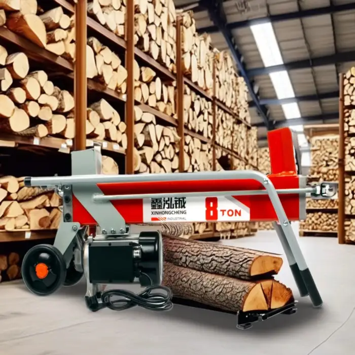 8t Wood Splitter Electric Log Processing Machine