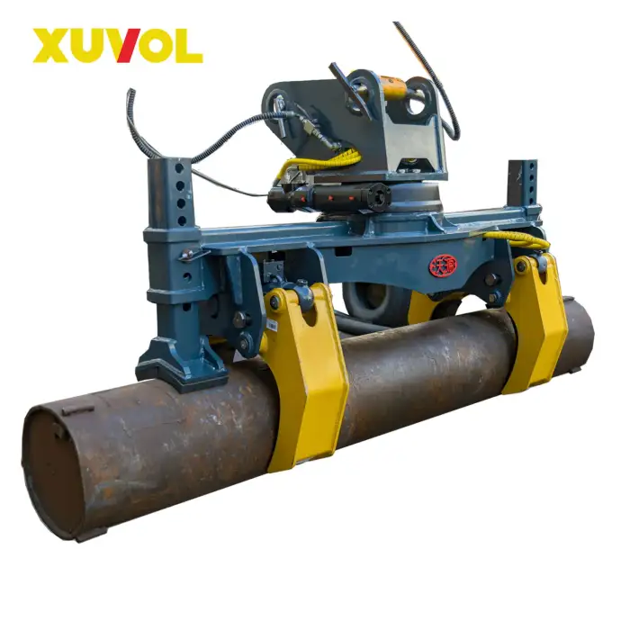 8 to 40 tons excavator with 360 degree rotation pole grapple electric control excavator