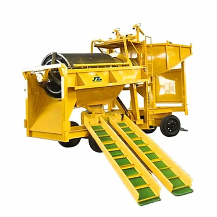 Alluvial Gold Panning Equipment Mining Refinery Trommel Washing Plant Machine