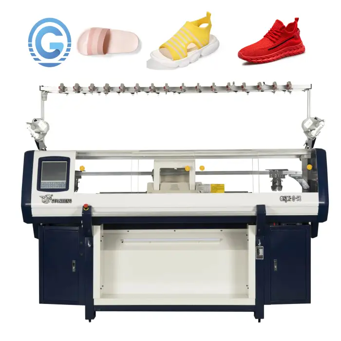 high quality knitting machine for shoe uper guosheng stoll type