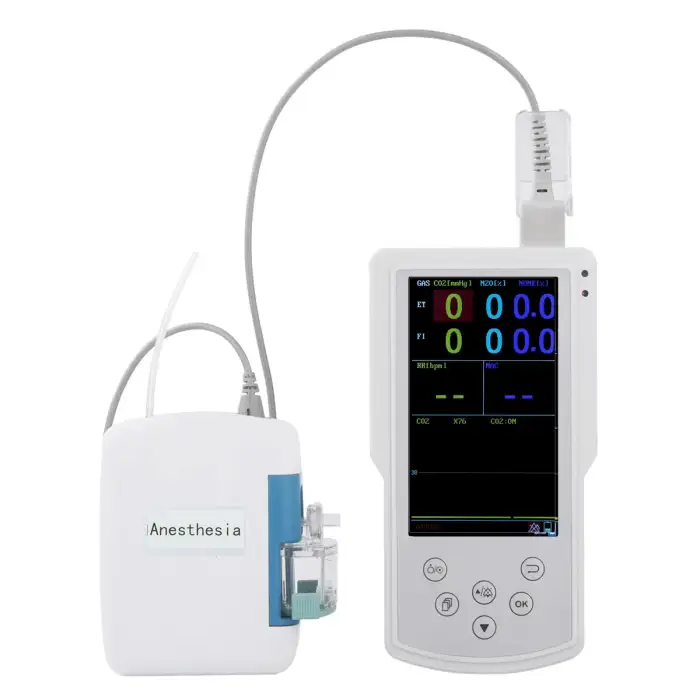 Handheld  anesthesia agent analyzer flow sensor anesthesia gas monitor machine