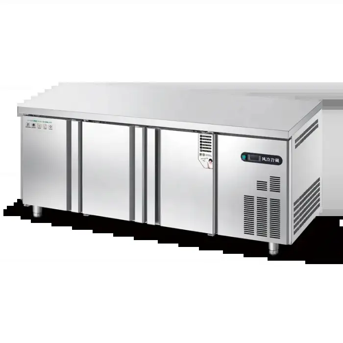 493L Commercial Freezer with 3 door worktable Fan Cooling