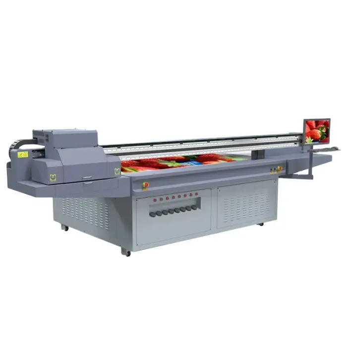 Industrial large format uv flatbed printer