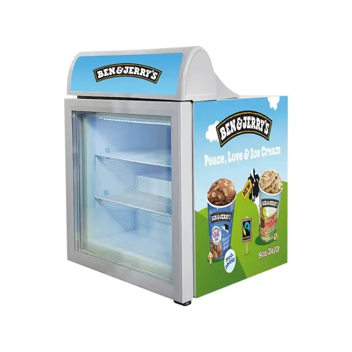 Small Commercial Ice Cream Display Freezer