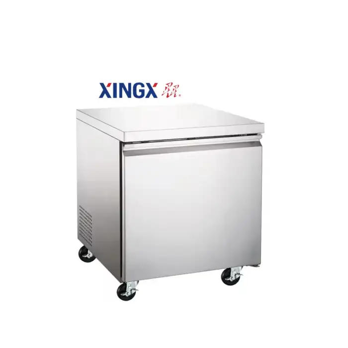 Undercounter one-door chest freezer, commercial refrigeration equipment_UUC27F-HC-Refrigeration Equipment