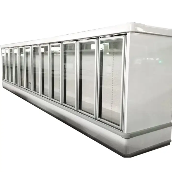 3800L refrigeration glass door commercial freezer