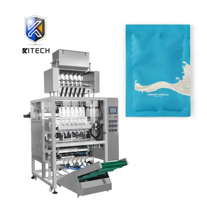 KL High Accuracy Automatic Multi-lane Protein Powder Sachet Stick Packing Machine