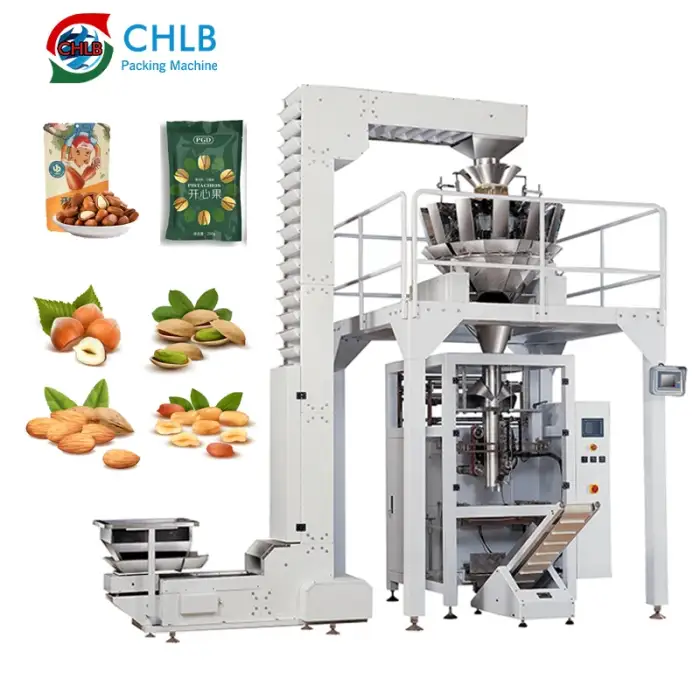 Automatic vertical roll film granule Nuts granule food packing machine