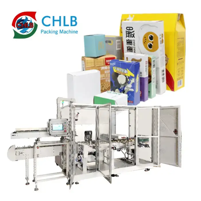 Automatic horizontal cartoning packing machine carton wrapping machine