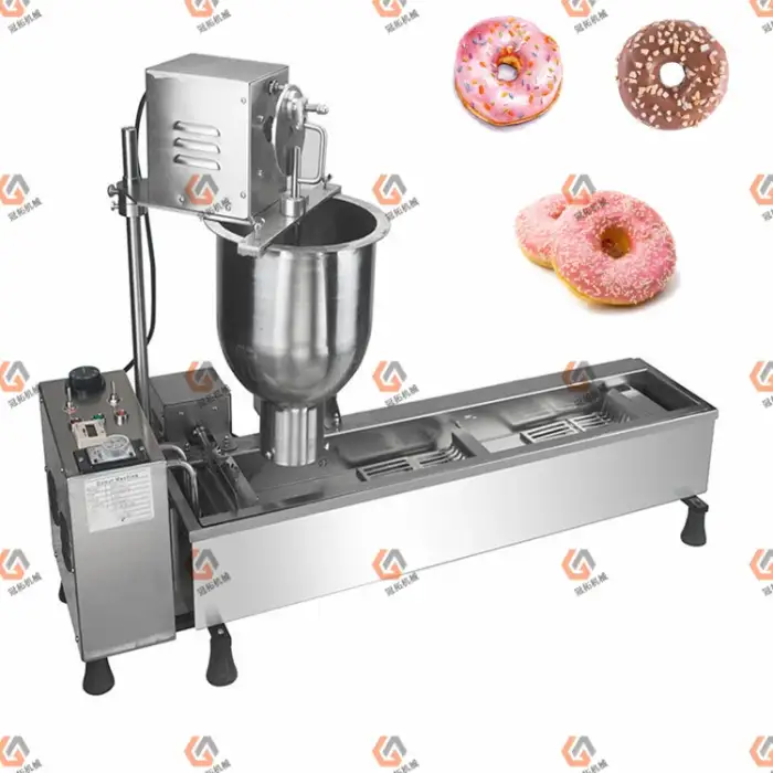 Doughnut Fryer Chocolate Glazing Machine Donut Making Machines Commercial