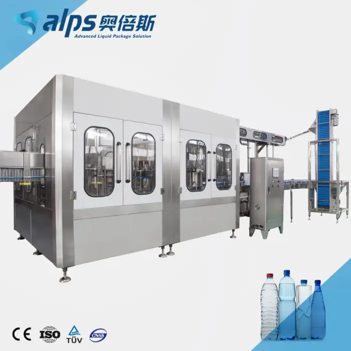 Pure Water Treatment System Manufacturers 1000 Bph Bottle Filling Machine Mineral Plant Price Gravity