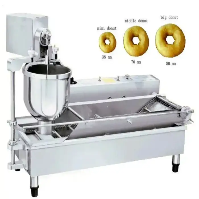 Full automatic doughnut making machine doughnut machine