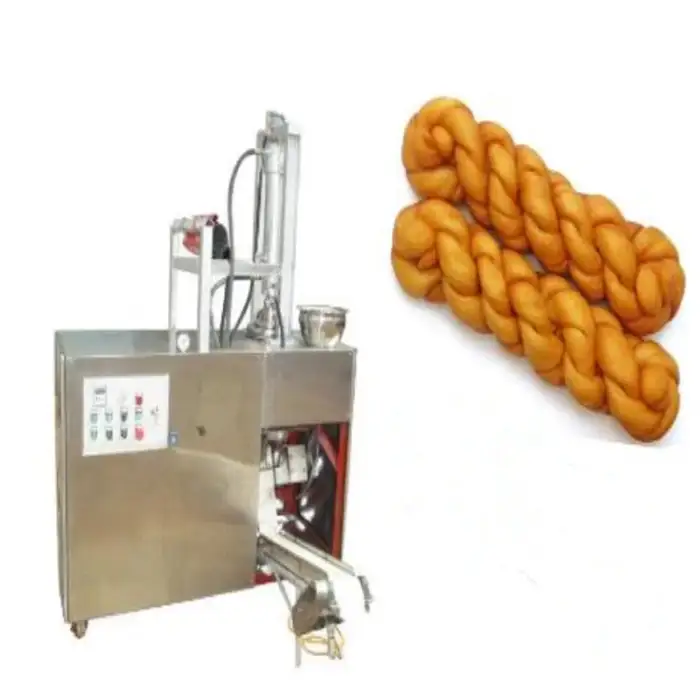 fried dough twist hemp flowers doughnut making machine