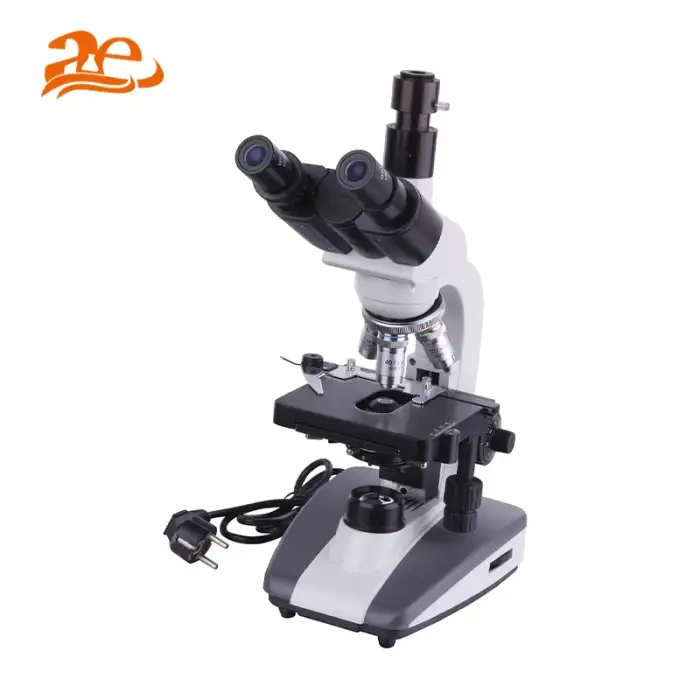 AELAB Digital Binocular Trinocular Biological Microscope Lab USB Digital Microscope