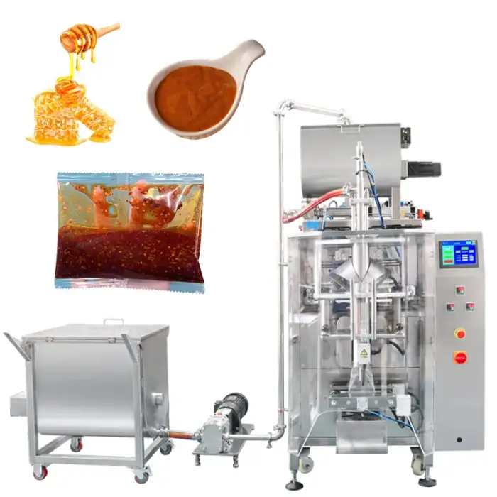 Milk Shampoo Coconut Sugarcane Juice Mustard Olive oil Shrimp paste packaging machine