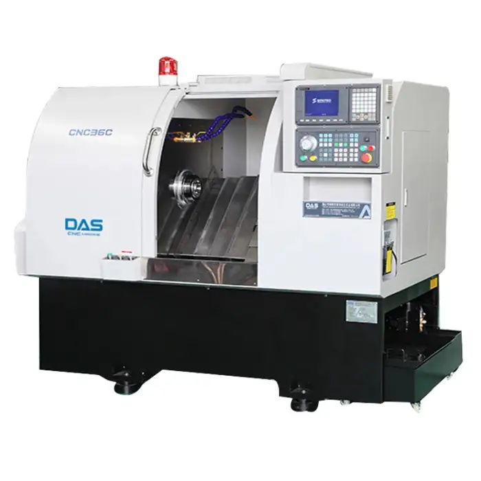 DAS Mesin Bubut Precision Slant Bed CNC Turning Lathe Machine Mazak  Automatic Horizontal Cnc Lathe Machine