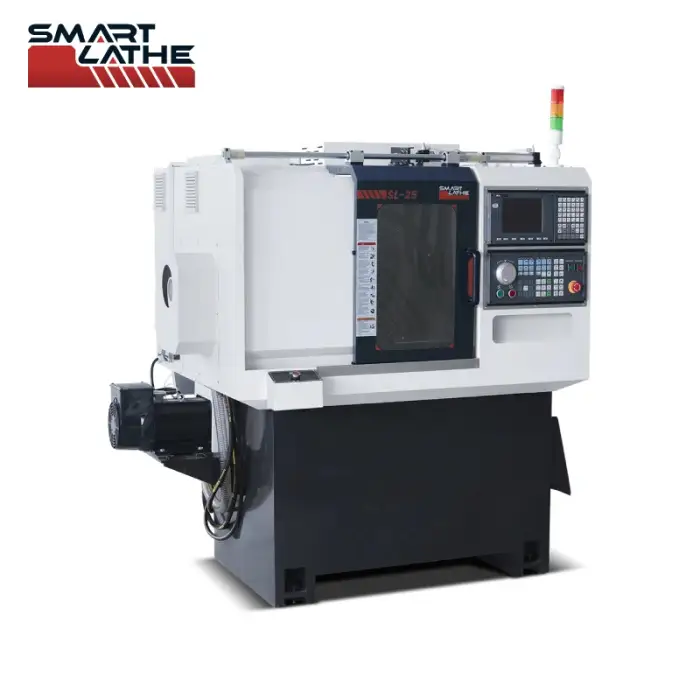 SL-25 mini CNC Lathe automatic high precision metal Slant Bed CNC lathe Machine